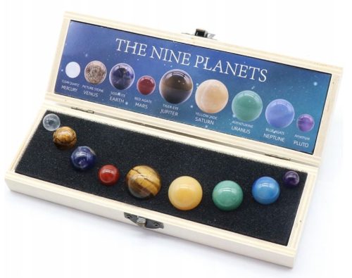 Dekorative Figuren und Skulpturen für zu Hause SOLARSYSTEM DER EDELSTEINE DES PLANETEN