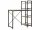  Rechteckiger Schreibtisch Signal Desks 90 x 50 x 113 cm, Eiche natur