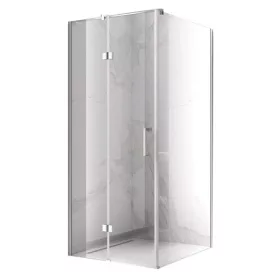 Hydrosan-Duschkabine, Doppelschiebetüren, 80 x 80 cm