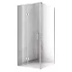 Hydrosan-Duschkabine, Doppelschiebetüren, 80 x 80 cm