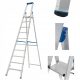 Krause Leiter 4,35 m Aluminium 1 x 10 bis 150 kg