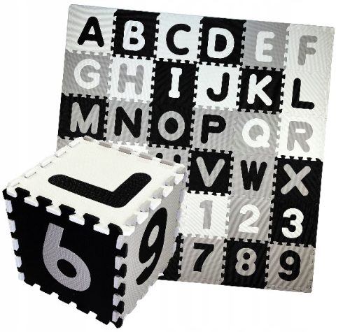  Lernmatte, Alphabet-Schaumpuzzle, 180 x 180 cm
