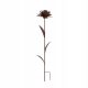  CROATSON BLUME STEHENDE CORTEN-DEKORATION AUS METALL