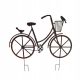  Gartendekoration, Rostrot, großes Öko-Fahrrad aus Metall