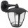  Led-Lux Gartenwandleuchte schwarz E27 0 W