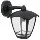  Led-Lux Gartenwandleuchte schwarz E27 0 W