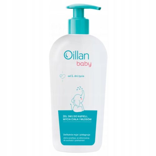 Oillan Baby 3-in-1 Bade-, Körper- und Haarwaschgel 750 ml
