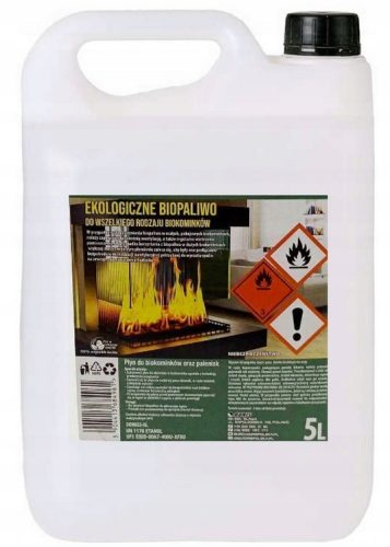 Biokaminbrennstoff 5L Biobrennstoff für den Kamin Bioethanol Płomyk 5L