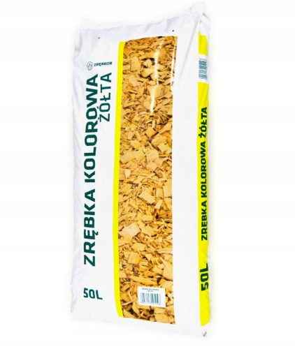  GARTENCHIPS GELB BUNTE RINDE 30-100mm 50L