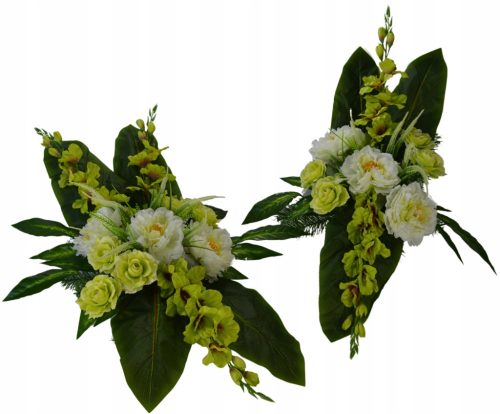  Kompositions-SET, Blumentopf, Vase, Blumen, Grabdekoration