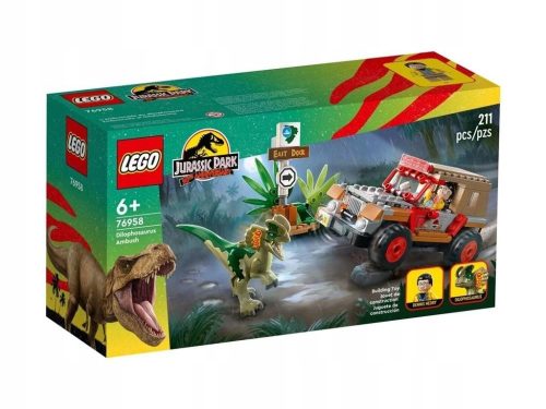  LEGO 76958 Jurassic World Dilophosaurus-Hinterhalt
