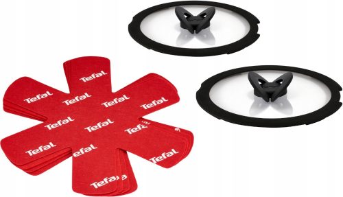 TEFAL Ingenio Glasdeckel und Filz-Separatoren Set