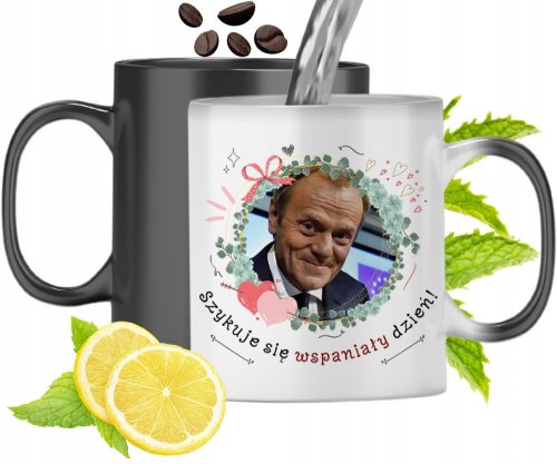 Tassen Polidraw Tasse, magisches Geschenk zum Geburtstag, Namenstag, Keramik, 330 ml