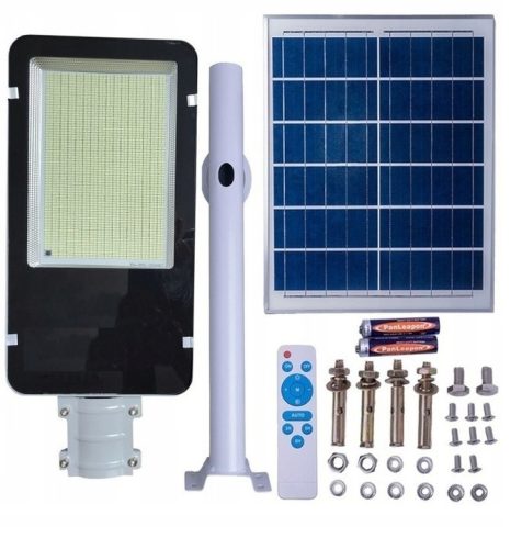 Straßenlaternen für den Garten Straßenlaterne 1500 W 130000 lm batteriebetrieben, solarbetrieben