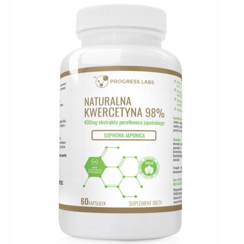 Natürliches Quercetin 400mg 98% aus Japanischem Schnurbaum - Vegan, Made in Poland