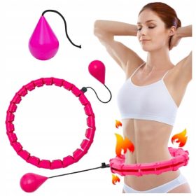 Hula Hoop Kapsell.mk 45 cm rosa und lila