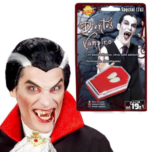  Fiestas Guirca 2186 künstliche Zähne, thermoplastische Vampirzähne