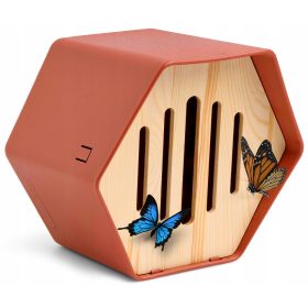  MODERNES ECO COTTAGE HOTEL BUTTERFLY BOOTH, BRAUN