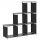  Songmics Badezimmerregal Graphit 30 x 105 x 105 cm