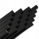 Stegu Schwarze Wandlatten Set mit 20 Stück 3D 265 cm