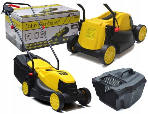  John Gardener HD Extreme 1300 W Elektro-Rasenmäher 30 l
