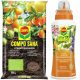 Gartenerde Ackerland 5,0-6,5 pH 10 l + Compo Mehrstoffdünger für mediterrane Pflanzen flüssig 500 ml