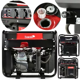  Tragbarer einphasiger Tvardy 3500 W Benzingenerator