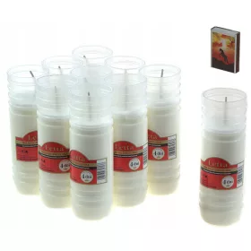   EINSATZ FÜR KERZENEINSÄTZE EINSATZ FÜR KÖRNCHEN X 10 Stück 96h