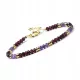  Amethyst-Steinarmband Granat 3x4mm