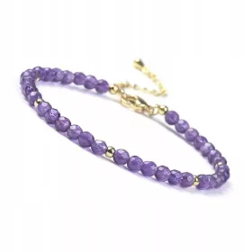  Amethyst-Stein-Armband 4 mm