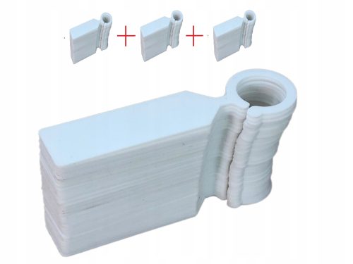  gebundenes Etikett weiß 22 x 10,5 cm 300 Stk.