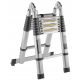 StandHeiz Leiter 3,8 m Aluminium 1 x 12 bis 150 kg