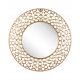  Beliani Wandspiegel Kreis Metallrahmen 80 x 80 mm