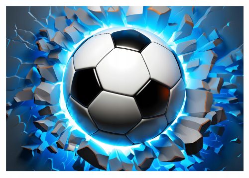 VINYL-Wandbild FÜR KINDER Fußball 416x254