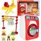  WASCHMASCHINEN-SET FÜR KINDER, KLEIDERBRETT