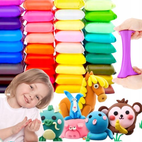  POLYMER-SCHAUM-TON 120-tlg. SCHAUM-TON SENSO-KUNSTSTOFF-SET