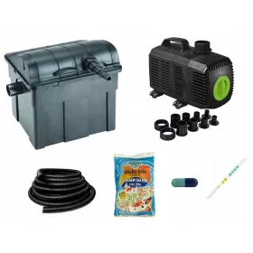  WINDFILTER 6000L + UV9W-LAMPE + PUMPE 3500l/h + SCHLAUCH