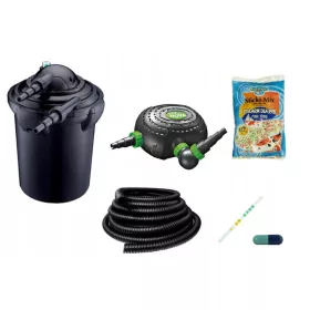  WINDFILTER 8000L + UV-LAMPE 9W + PUMPE 5000l/h + SCHLAUCH