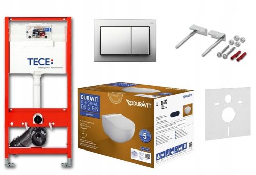 Tece Tece+Duravit+Tece Loop Unterputz-WC-Set
