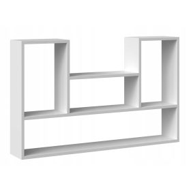  TopEshop laminiertes Brettregal 100 x 16 cm weiß