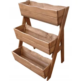    SKLEPOGRODOWY.PL Blumentopf 47 cm x 48 x 92 cm, Holztöne in Braun und Beige