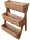  SKLEPOGRODOWY.PL Blumentopf 47 cm x 48 x 92 cm, Holztöne in Braun und Beige