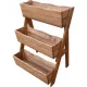  SKLEPOGRODOWY.PL Blumentopf 47 cm x 48 x 92 cm, Holztöne in Braun und Beige