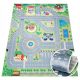  BUNTER ANTIRUTSCH-KINDERTEPPICH 80x120