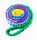  Sensorischer Animationsgummi 3 m