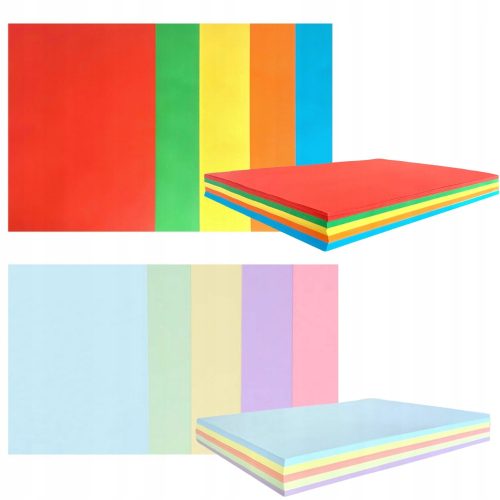  VIACKASSA A4 farbiges Papier 250 Blatt 80 g/m²