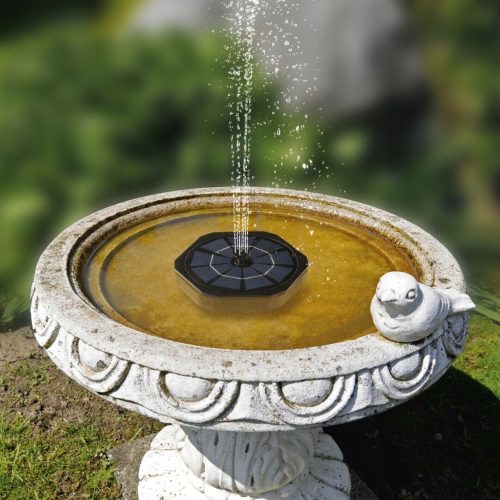  SOLAR-GARTENBRUNNEN MIT 6 GERVID-ZUBEHÖR