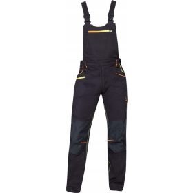   Ardon lange Arbeitshose ARDON CREATRON Latzhose - Schwarz-Neon Größe 52