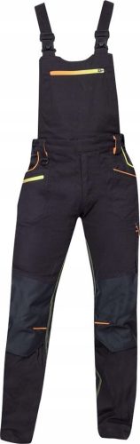 Ardon lange Arbeitshose ARDON CREATRON Latzhose - Schwarz-Neon Größe 52
