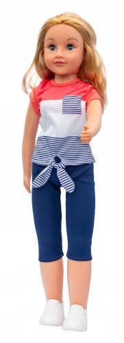  SMILY PLAY Große 70 cm große Prinzessin-Laufpuppe